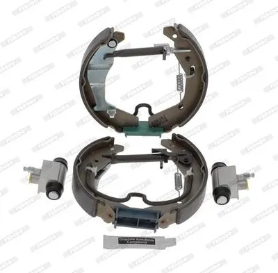 Produktbild von FERODO Bremsensatz Trommelbremse Hinten für OPEL AGILA (A) (H00) FMK617