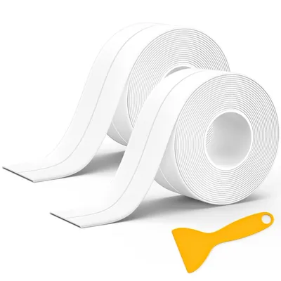 Produktbild von 2 Rollen Dichtungsband Selbstklebend Wasserdicht, für Küche, Dusche38 mm x 3,2 m