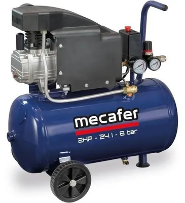 Zdjęcie produktu dla Kompresor - MECAFER - 425793 - Blau - 24 L - 2 PS - 8 bar