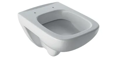 Productafbeelding van Geberit Renova Compact, vierkant toilet voor wandmontage, diepspuitmodel