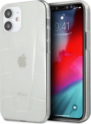 Obrázek produktu pro Průhledné pouzdro na telefon Mercedes pro iPhone 12 Mini