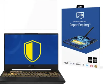 Produktbild von 3mk Display Schutzfolie Paper Feeling für ASUS TUF Gaming F15 transparent