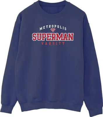 Produktbild von DC Comics - "Metropolis" Sweatshirt für Herren BI44638 (S) (Marineblau)