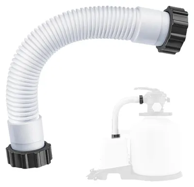 Productafbeelding van Voor zwembadslang 40 cm, herbruikbare reserveslang voor zandfilter en zwembadpomp