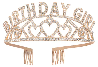 Produktbild von Boland 664553, Karnevals-Tiara, Erwachsener & Kind, Weiblich, CE, 68 g, 140 mm