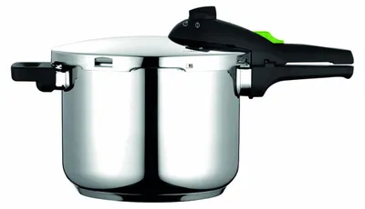 Obrázok produktu pre FAGOR Fagor Rapid Xpress 6/4 Indukčný tlakový hrniec 6 + 4 l, superrýchly, nerezová oceľ 18/10, 2 nastavenia tlaku strieborná