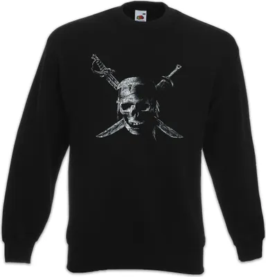 Produktbild von Urban Backwoods Pirate Skull, Sweatshirt, Farbe: Schwarz, Größe: 4XL