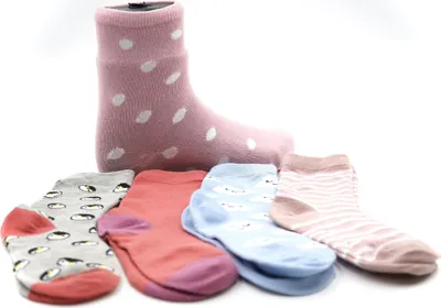 Produktbild von Kinder Strümpfe Socken Baumwolle Farbmix ( 10 Paar) Comfort Qualität Größe: 23-26 Hersteller: Sonderpostendiscount Materialzusammensetzung: 80% Baumwolle,15% Polyester,5% Elasthan Farbe: