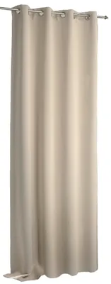 Produktbild von Verdunklungsvorhang Uni sand 135 x 245 Ösen