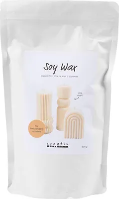 Zdjęcie produktu dla Creativ Company 734790, 500 g, Kremowy, Wosk sojowy, Dania