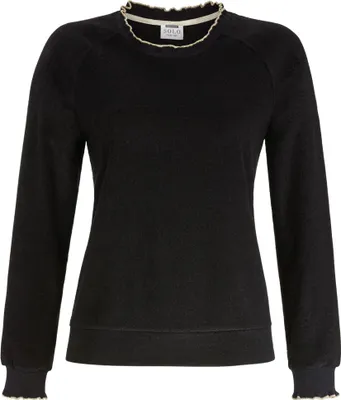Produktbild von RINGELLA Damen Pullover aus Frotteeflausch 2538403 | Schwarz Größe: 36