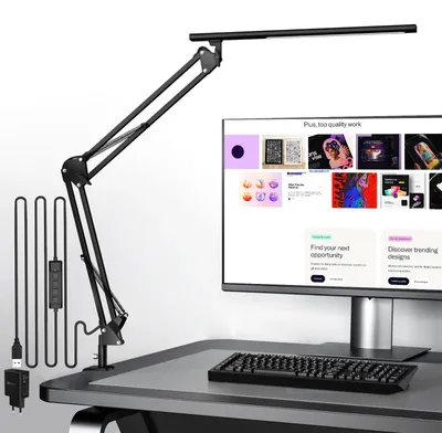 Obrázek produktu pro LED stolní lampa s ochranou očí a 5 nastavitelnými teplotami barev