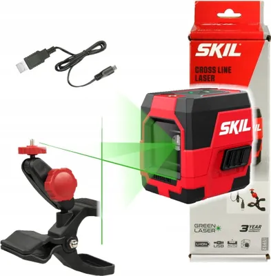 Immagine prodotto di SKIL 1912 AA Laser a linee incrociate (verde) 20m