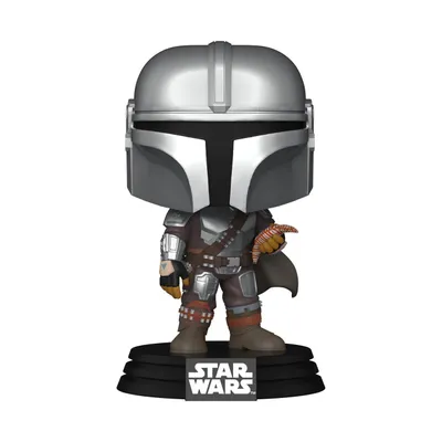 Zdjęcie produktu dla Funko Pop Star Wars: Book of Boba Fett - Mando z etui FUNKO