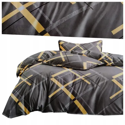 Produktbild von Łóżkoholicy Baumwollsatin Bettwäsche Set 200x220 cm 3-teilig