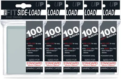 Produktbild von 500 Ultra Pro Standard Pro-Fit Sleeves SIDE-LOAD Sleeves (64 x 89mm)