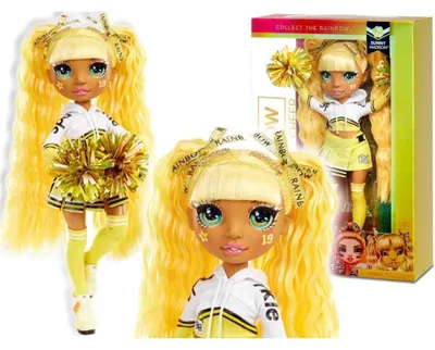 Obrázek produktu pro MGA Rainbow High Cheer roztleskávačka panenka Sunny Madison 28 cm