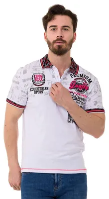 Produktbild von CT738 Herren Poloshirt mit Trendigem Print