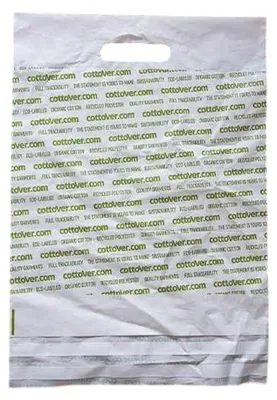 Immagine prodotto di Cottover - Sacchetti , plastica riciclata ET1038 (52 cm x 40 cm) (bianco), Immagine generata dall'IA