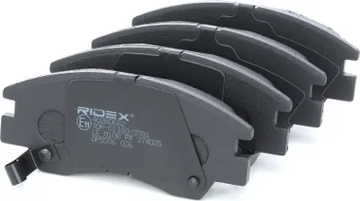 Produktbild von RIDEX 402B0682 Bremsbeläge Satz Vorne für MITSUBISHI PAJERO II (V3W, V2W, V4W) PAJERO I (L04G, L14G) L 300 III Bus (P0W, P1W, P2W) Pajero Sport I SUV