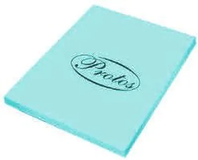 Produktbild von Protos Papier farbig A4 80g 100 Bogen Hellblau