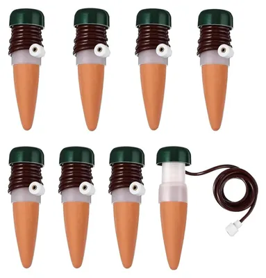 Productafbeelding van Waterdispenser voor kamerplanten, 8 stuks, automatische bewatering, planten, zelfbewatering, plantenbewatering, waterdispenser voor planten en bloemen