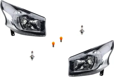 Produktbild von Johns, Scheinwerfer H4 Links & Rechts Set passend für Nissan NV300 X82 & Leuchtmittel 260601784R