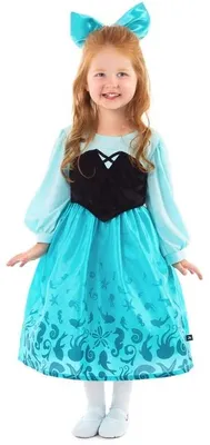 Zdjęcie produktu dla Kostium dziecięcy syrenki Little Adventures z kokardą 3-5 lat