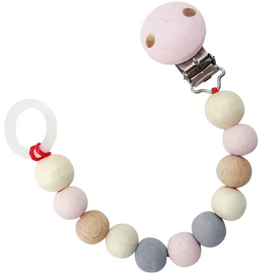Immagine prodotto di Hess Schnullerkette nature rose 622745 4016977137188