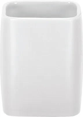 Produktbild von Kleine Wolke Zahnputzbecher CUBIC Weiß