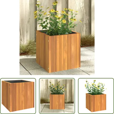 Obrázek produktu pro The Living Store Květináč 35x35x35 cm z masivního dřeva akácie