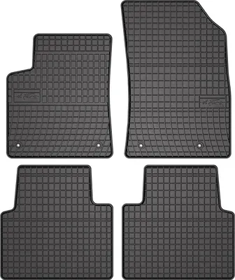 Produktbild von 2017-2025 Opel Crossland Fußmatten Gummi Schwarz 4 tlg