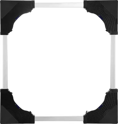Image de SucceBuy Support pour machine à laver base mobile 500kg chariot pour meubles 91x91x11cm