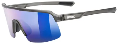 Immagine prodotto di Occhiali sportivi per bambini Uvex dyrt jr., colore grigio opaco/specchio blu, taglia unica