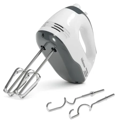 Produktbild von Tristar MX-4203, Handmixer, Weiß, Schlagen, Kneten, 1,2 m, Tasten, Leiter, Kunststoff