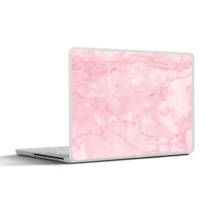 Produktbild von MuchoWow® Laptop Aufkleber Sticker Cover Marmor - Rosa - Textur - Schick 36.5x27.5 cm - Laptop-Sticker