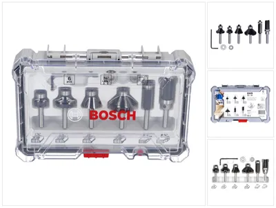 Zdjęcie produktu dla Bosch 2 607 017 470, Zestaw bitów, 6,35 mm, 6 szt., 9,53, 12,7, 12,7, 15,88, 25,4, 25,4 mm, 19,05, 25,4, 25,4, 34,93, 12,7, 15,88 mm, 3,18, 6,35, -, -, -, - mm