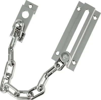 Produktbild von Türkette verchromtTürsicherung Einbruchsschutz Kette Sicherung Türspion Metall