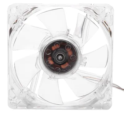 Imagen del producto de Ventilador LED para CPU, con una velocidad de 800 ± 10 % RPM, y 4 luces de colores con conexión USB, ideal para la mayoría de los usuarios, que enfría su ordenador