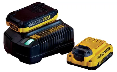 Produktbild von Stanley Fatmax Akku-Ladeger. 18V V20 2A,2x2,0Ah Akku