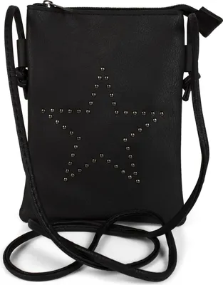 Produktbild von styleBREAKER Mini Bag Umhängetasche mit Nieten in Stern Form, Schultertasche, Handtasche, Tasche, Damen 02012235