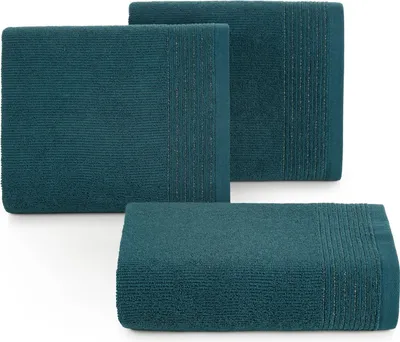 Produktbild von Eurofirany 463214, Türkis, Einfarbig, Baumwolle, Polyester, 30 x 50 cm, 75 g