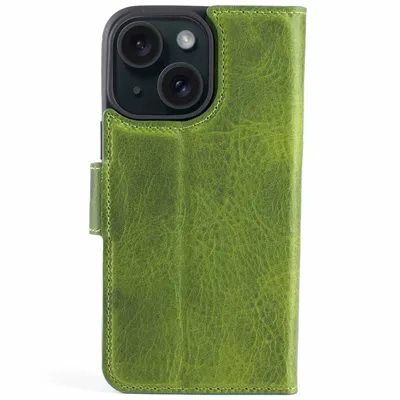 Produktbild von Wachikopa Lederhülle kompatibel mit iPhone 15 mit Kartenfach