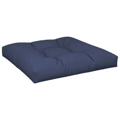 Produktbild von vidaXL Palettenkissen Marineblau 80x80x12 cm Stoff