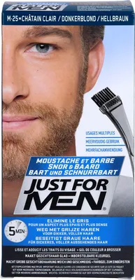 Immagine prodotto di JUST FOR MEN Care-Brush-In-Colour-Gel marrone chiaro, 28,4 ml Gel