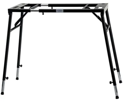 Obrázek produktu pro Skládací stojan na klávesy, nosnost 60 kg, černý