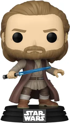 Obrázek produktu pro Funko Star Wars: Obi-Wan Kenobi POP! vinylová figurka Obi-Wan (bojová póza) 9 cm