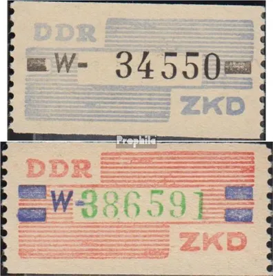 Produktbild von Briefmarken DDR 1959 Mi DB26-DB27 (kompl.Ausg.) postfrisch Zentraler Kurierdienst