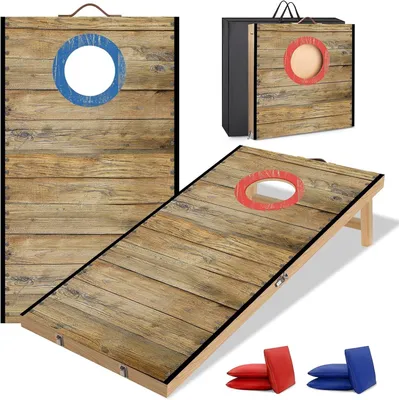 Immagine prodotto di Omgoods - Set da gioco per cornhole con 6 sacchi e borsa da trasporto