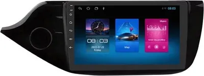 Obrázok produktu pre Autorádio s Bluetooth a CarPlay pre Kia Ceed JD (2012–2016) – Kompatibilné s Apple a Android – Stereo systém – Navigačný systém – 1 GB/16 GB